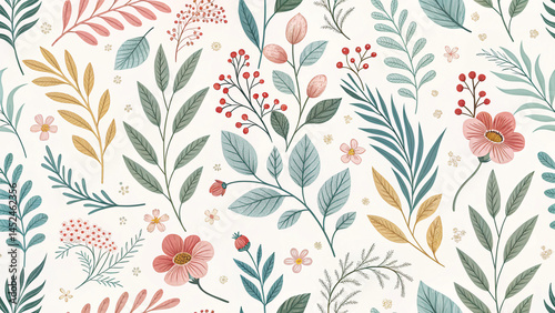 seamless floral pattern