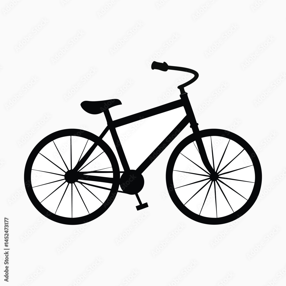 Obraz premium Racing Bike Speed Vector - Professional Cycling & Marathon Theme