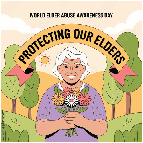 World Elder Abuse Awareness Day flyer 6.eps