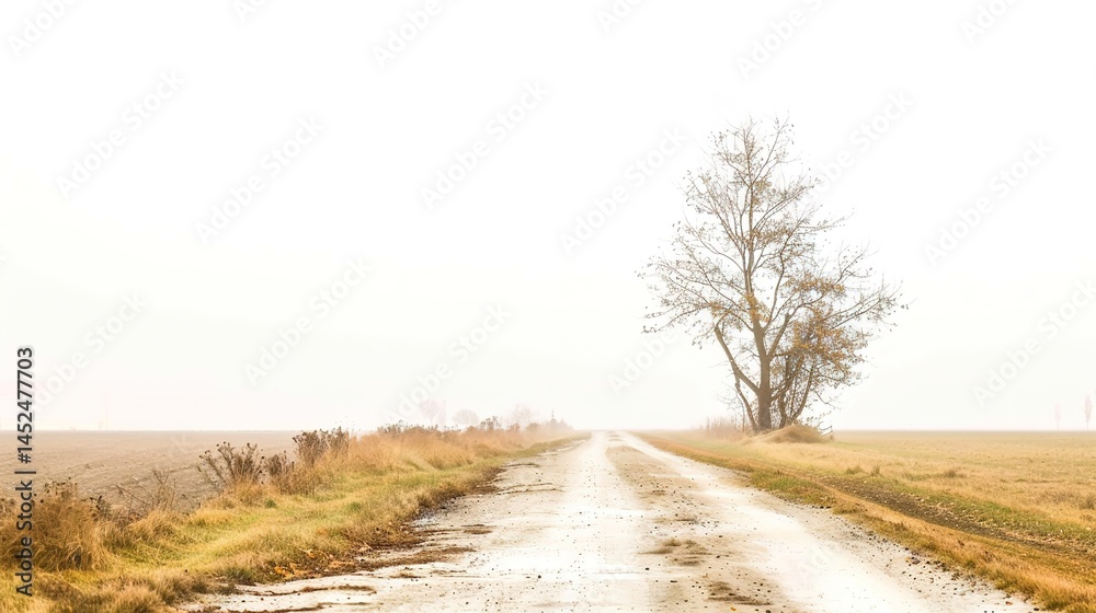 White Background Rural Scenery: Modern, Visually Appealing, and Versatile for Design Projects White Background Rural Scenery: Modern, Visually Appealing, and Versatile for Design Projects