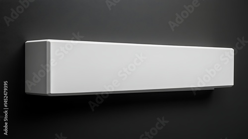 Wallpaper Mural White rectangular wall mounted object Torontodigital.ca