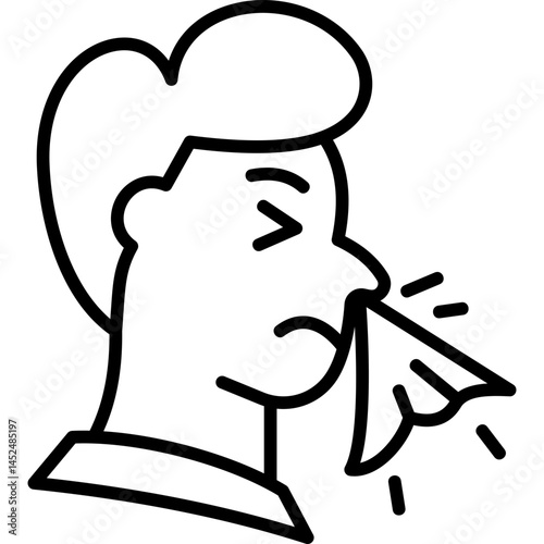 Runny Nose Icon