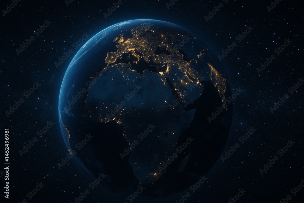 Earth at night from space Earth at night from space