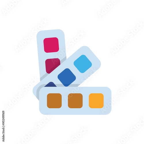 Color Swatches Vector icon