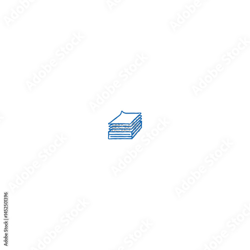 paper list wood production icon doodle illustration