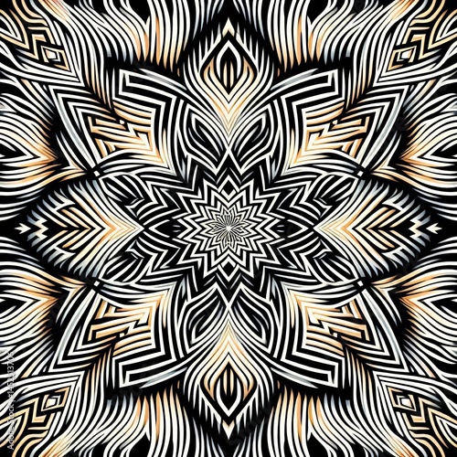 Optical Illusion Patterns Repeating patterns designed to create