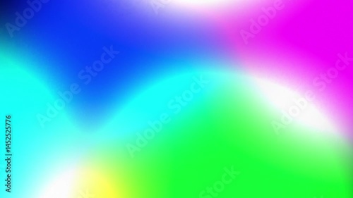 Dynamic Abstract Background With Colorful Glowing Shapes and Fluid Motion Patterns