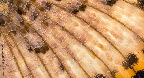 image of a simple butterfly wing pattern or texture ideal to be used as background	