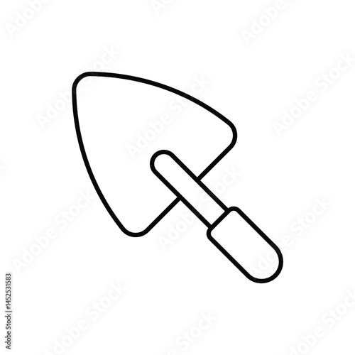Trowel Vector icon