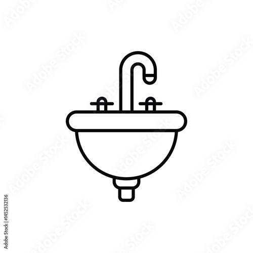 Sink Vector icon