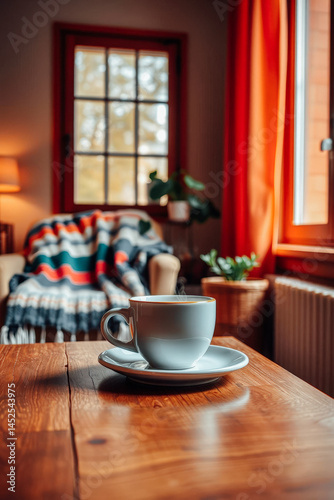 Cozy Coffee Break by the Window