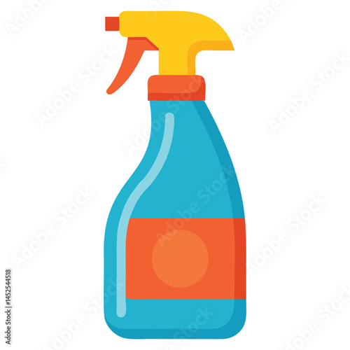 Toilet Cleaner Bottle Illustration
