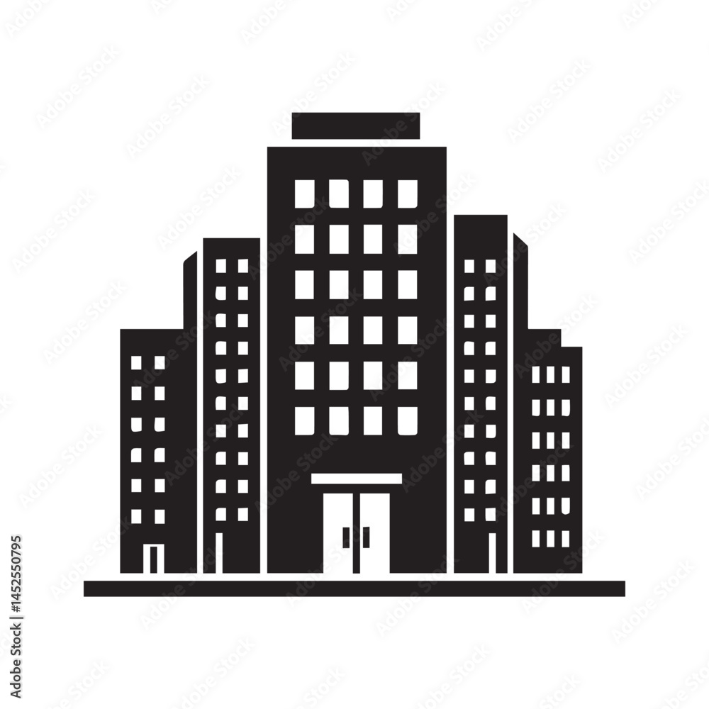 Fototapeta premium city skyline silhouette