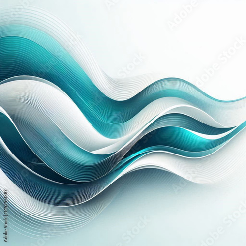 A clean and modern wave-style abstract background with teal and white hues, ideal for pharmaceutical branding, online drugstore interfaces, or medication ads.