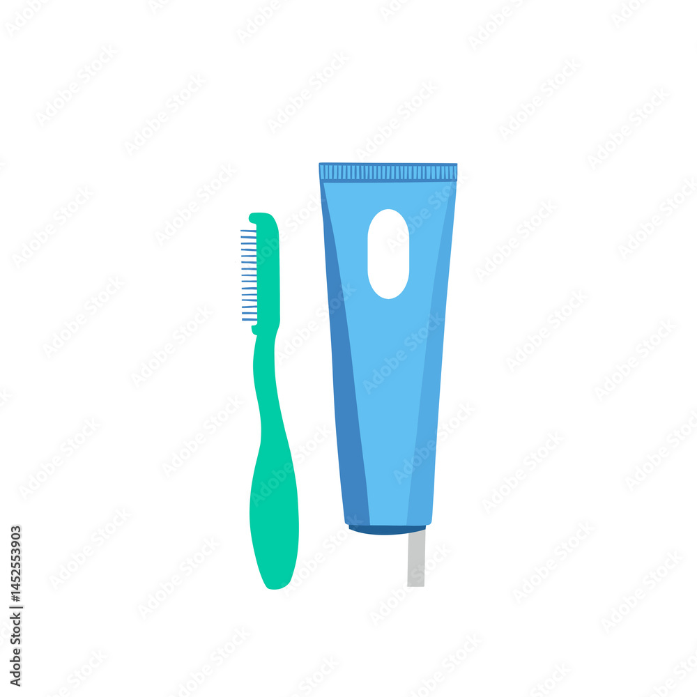 Toothbrush And Toothpaste Toothbrush And Toothpaste