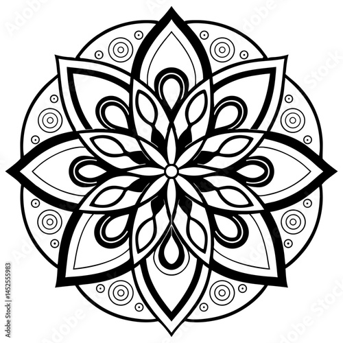 Hand-drawn mandala designs are intricate circular patterns that represent unity and balance. Created with detailed lines and shapes, they reflect mindfulness, creativity, and spiritual symbolism.