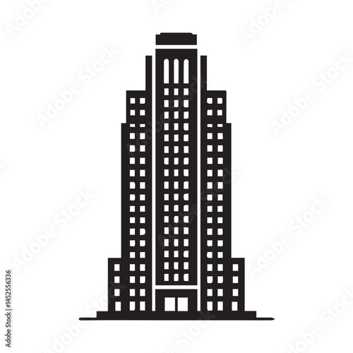 city buildings vector illustration