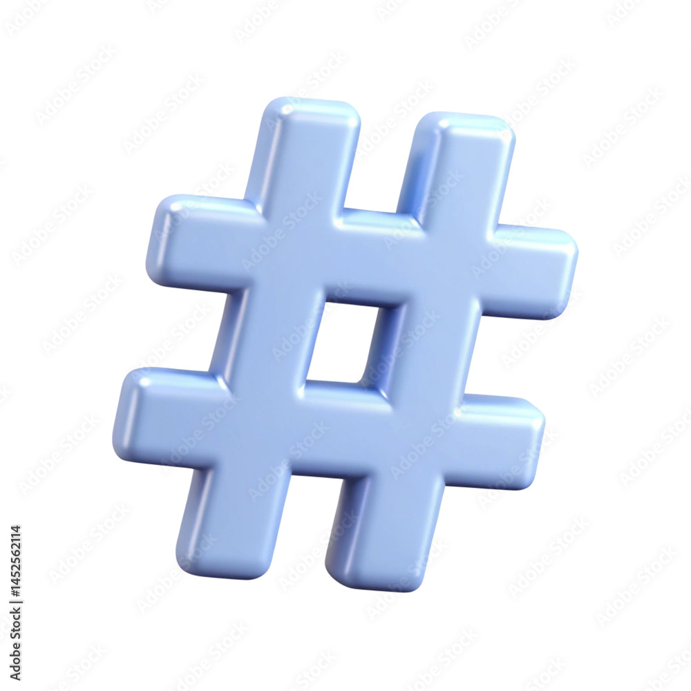 Obraz premium blue cross isolated on white