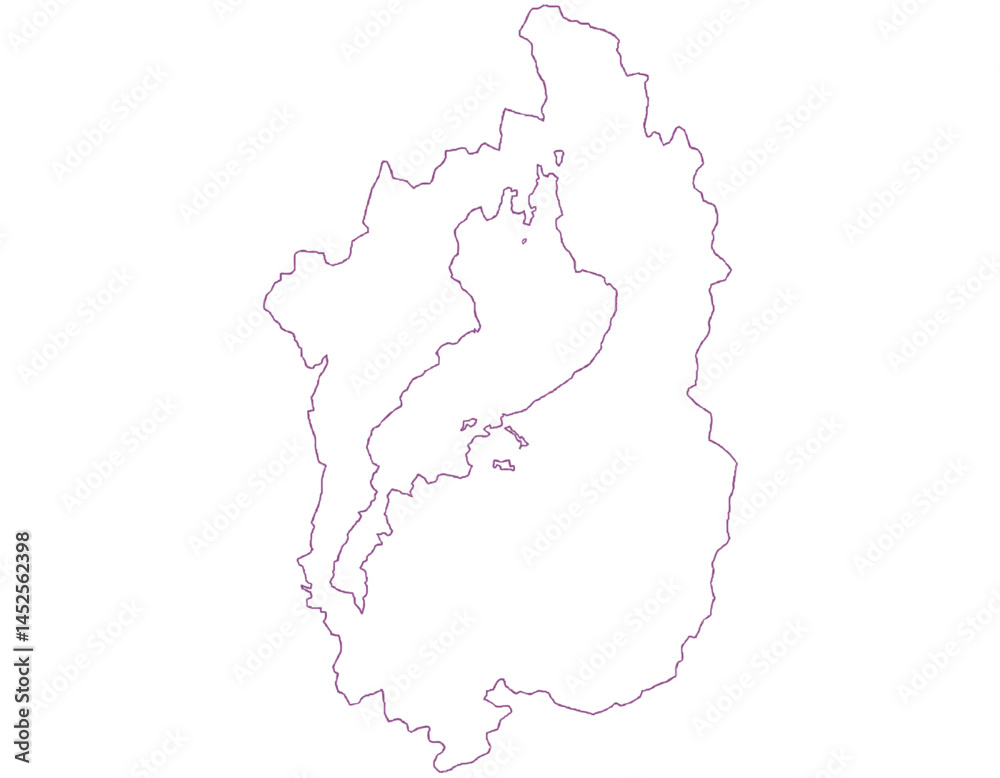 滋賀県 地図 白 イラスト 滋賀県 地図 白 イラスト