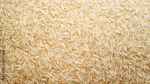 brown rice grains texture background