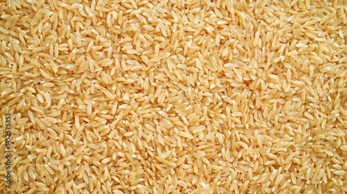 brown rice grains texture background