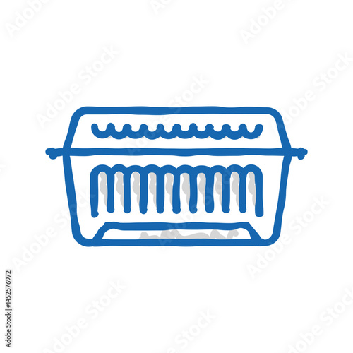 disposable plastic icon doodle illustration