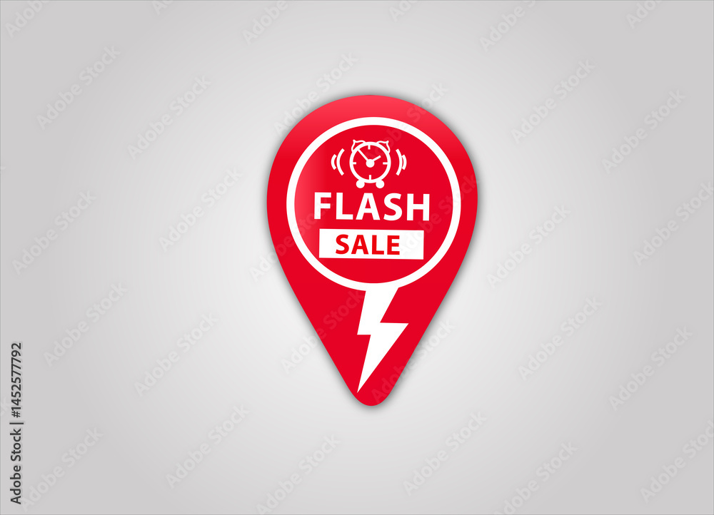 red flat sale banner for flash sale banner and poster creative design red flat sale banner for flash sale banner and poster creative design