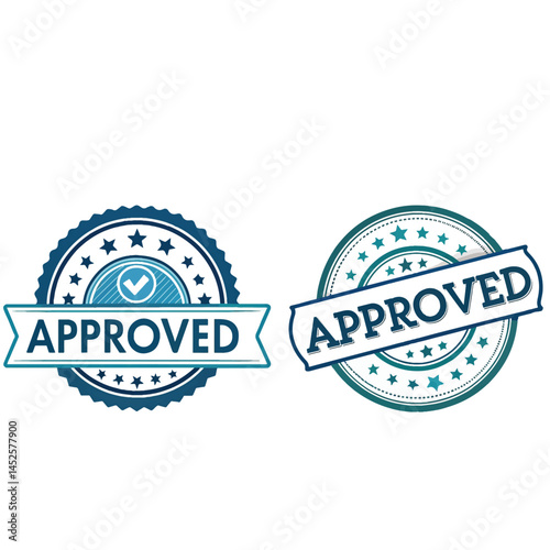 approved logo,Label Stamp Logo,and badge label,vector template