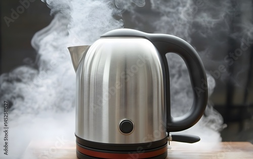 Stainless Steel Electric Kettle Boiling Water Steam