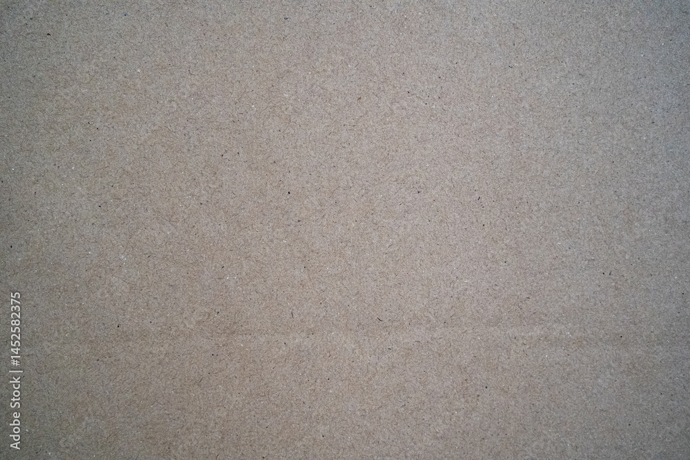 Fototapeta premium Plain brown cardboard texture background