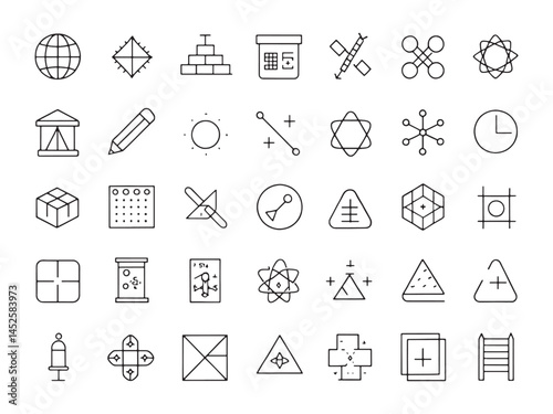 Maths Problem Icon Mastering Concepts Effortlessly.eps
