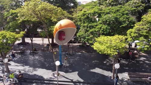 Aerial images of Itu, a municipality in the state of São Paulo, Brazil.