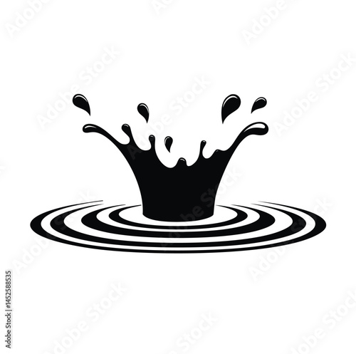 milk shak vector silhutte