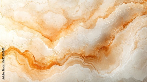 Backlit translucent orange onyx marble slab background texture