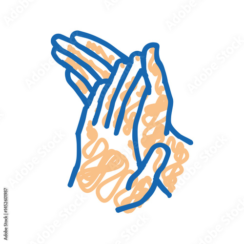 clap applause icon doodle illustration