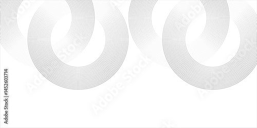 Abstract circle lines on dark blue background. Geometric stripe lineaAbstract gold circle lines on dark background. Geometric stripe line art design.