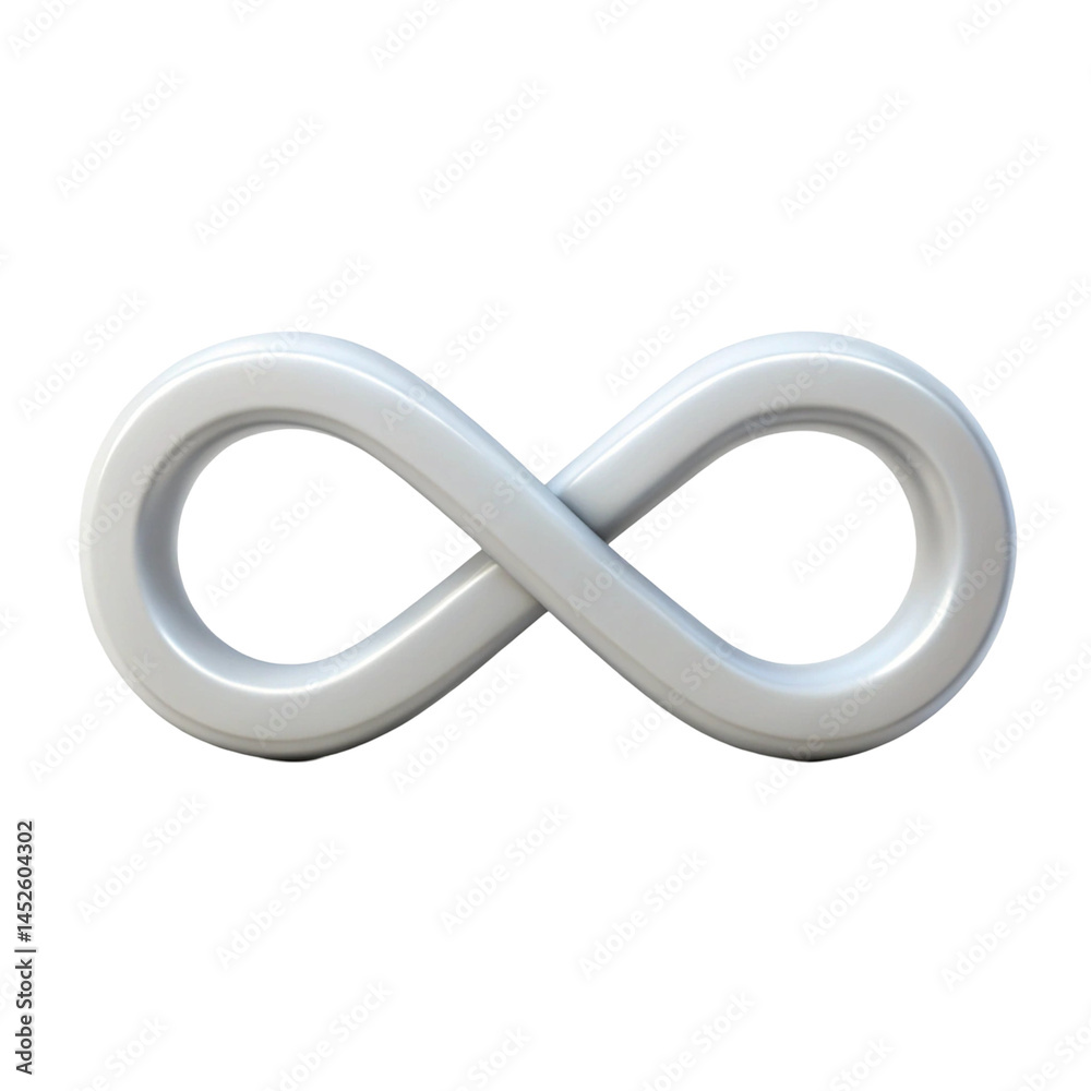 abstract infinity symbol made of metal abstract infinity symbol made of metal