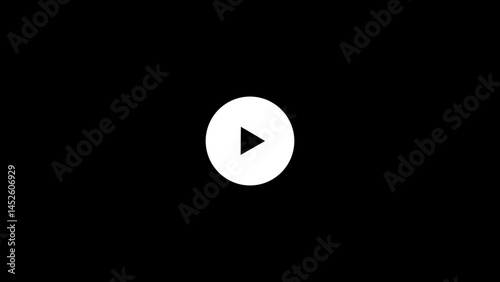 Play button, play icon, video play icon for website and mobile design icon