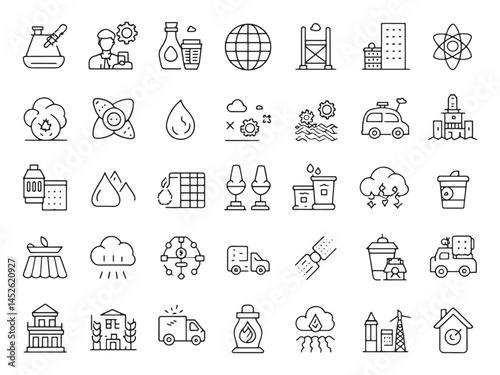 Pollution Prevent Icon Sustainable Solutions for Tomorrow.eps