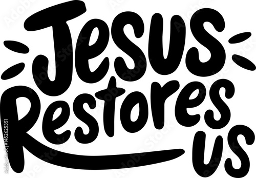 Jesus Restores Us Christian Art