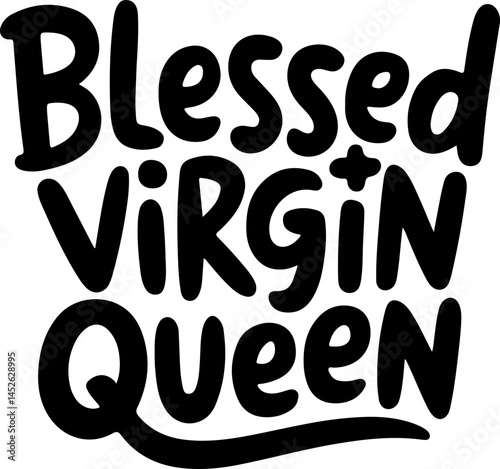 Blessed Virgin Queen Religious Art Print