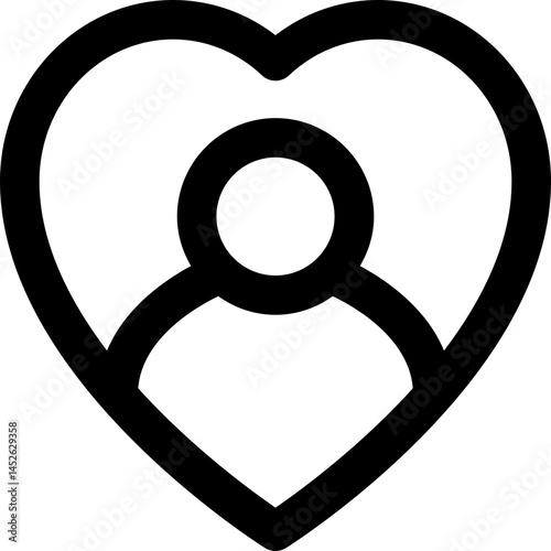 Love line icon