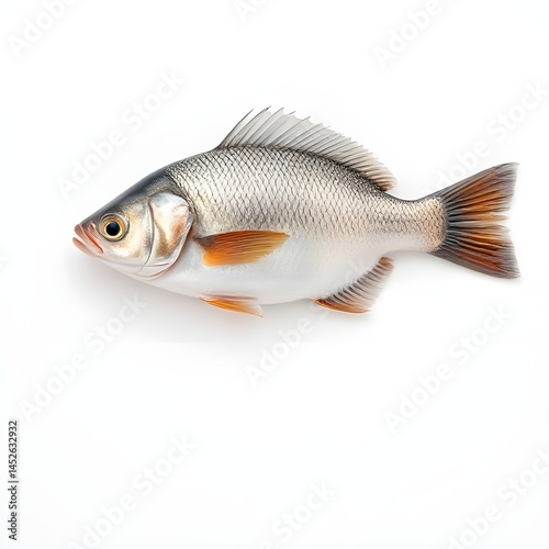 fish on a white background