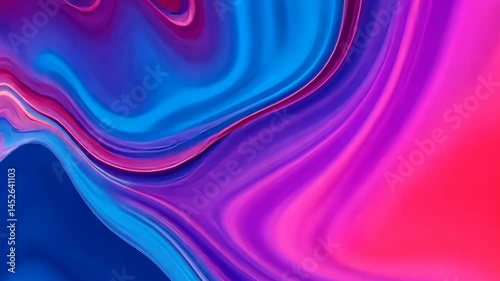 peaceful video of abstract vapor with harmonized transitions and flowing forms, evoking a sense of calmness and tranquility in digital art. High quality 4k footage