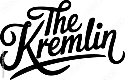The Kremlin Stylish Handwritten Logo