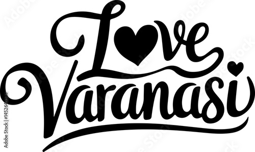 Varanasi Love City Heart Design