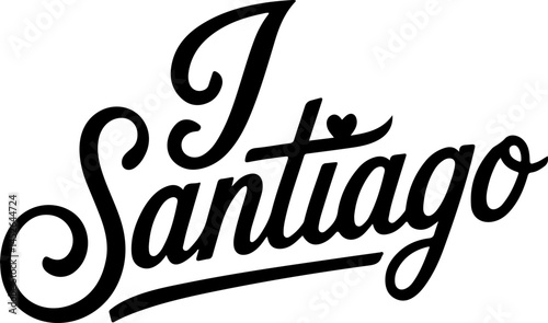 I Love Santiago City Design