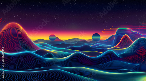 Creating modern uiux designs digital workspace high-resolution graphics futuristic environment abstract concept