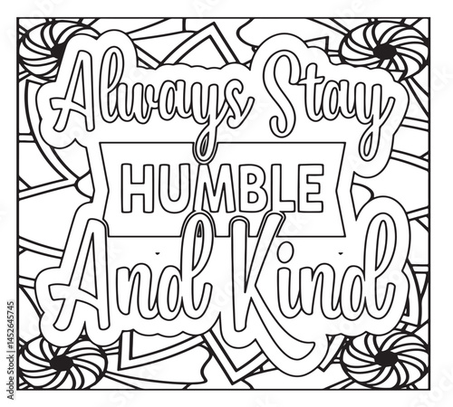 Motivational Quotes Coloring Pages For Adutls