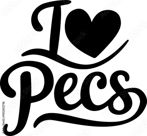 I Love PECS Graphic Design